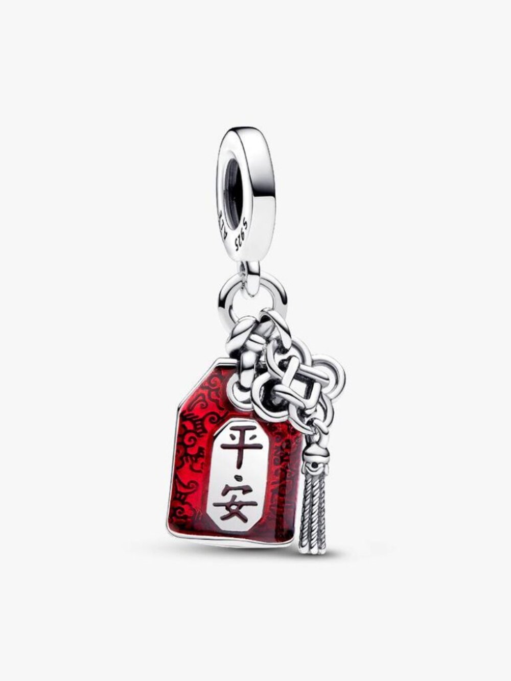 PandoraLucky Amulet Double Dangle Charm